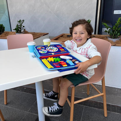 SensoryPlayBook™ - Tabuleiro Montessori Inteligente - Brincar&Crescer