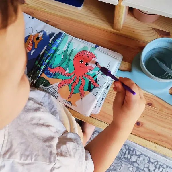 Marinho Mágico™ – Pintura com Água, Zero Bagunça - Brincar&Crescer