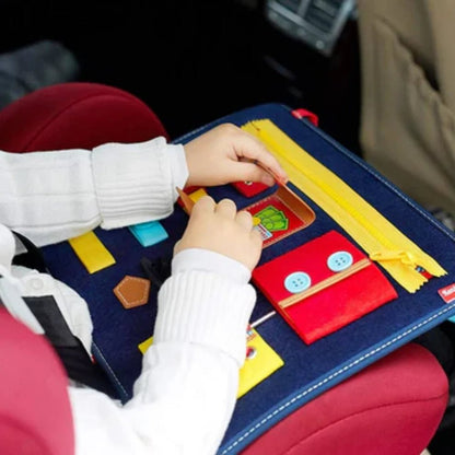 SensoryPlayBook™ - Tabuleiro Montessori Inteligente - Brincar&Crescer