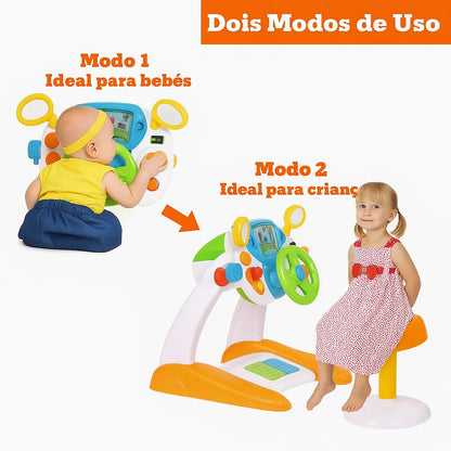 Meu Primeiro Volante™ — Simulador Interativo de Direção para Crianças