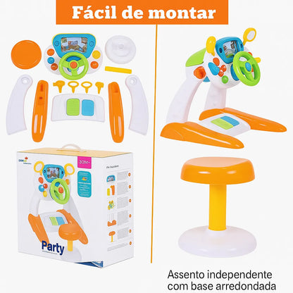 Meu Primeiro Volante™ — Simulador Interativo de Direção para Crianças